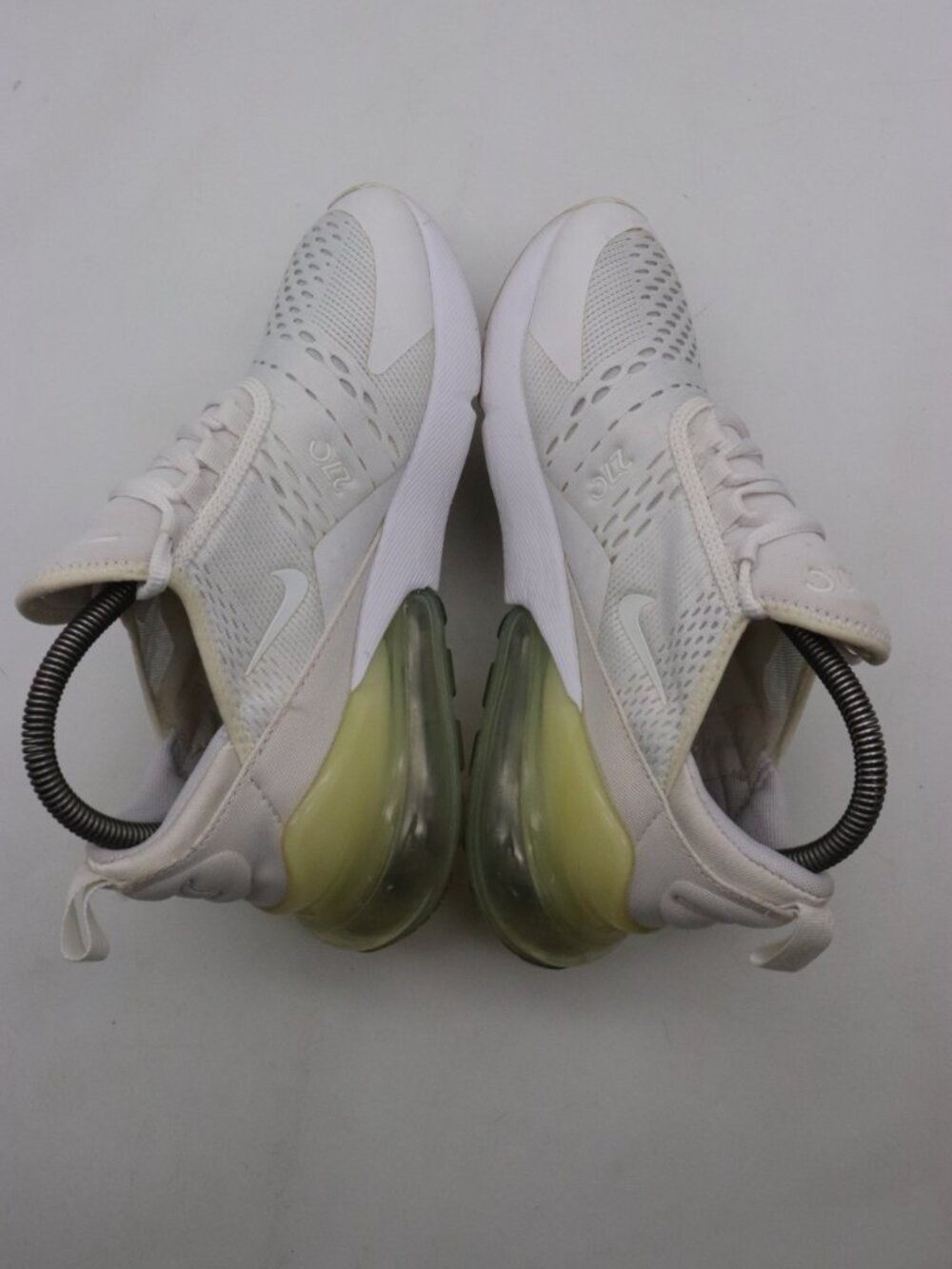 Nike Air Max 270 Youth 6 Womens 7.5 Running Athletic White Sneakers 943345-103 - Picture 6 of 9